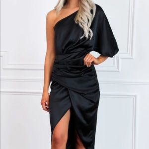 Black Midi Dress